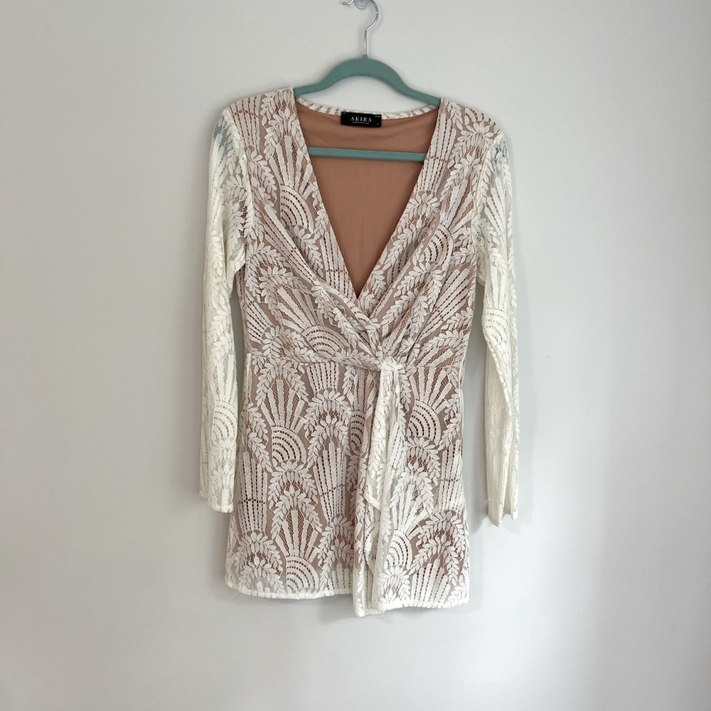 Akira Size M Lace Mini Dress